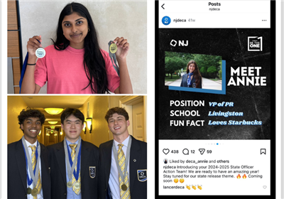  DECA students